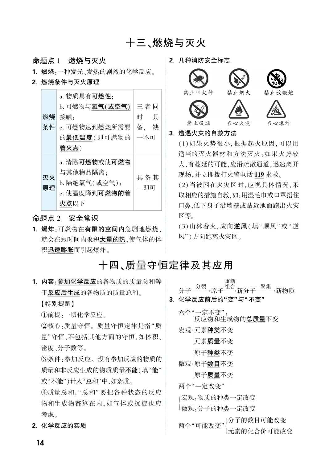 中考知识记背一本通 第146张