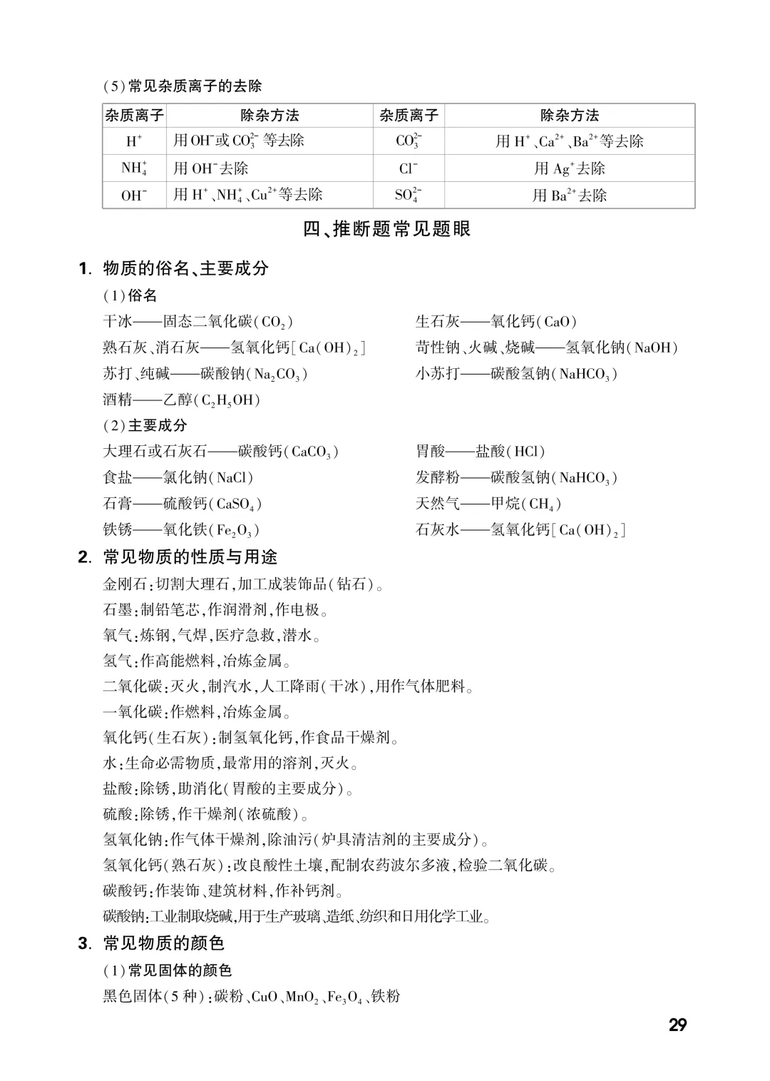 中考知识记背一本通 第161张