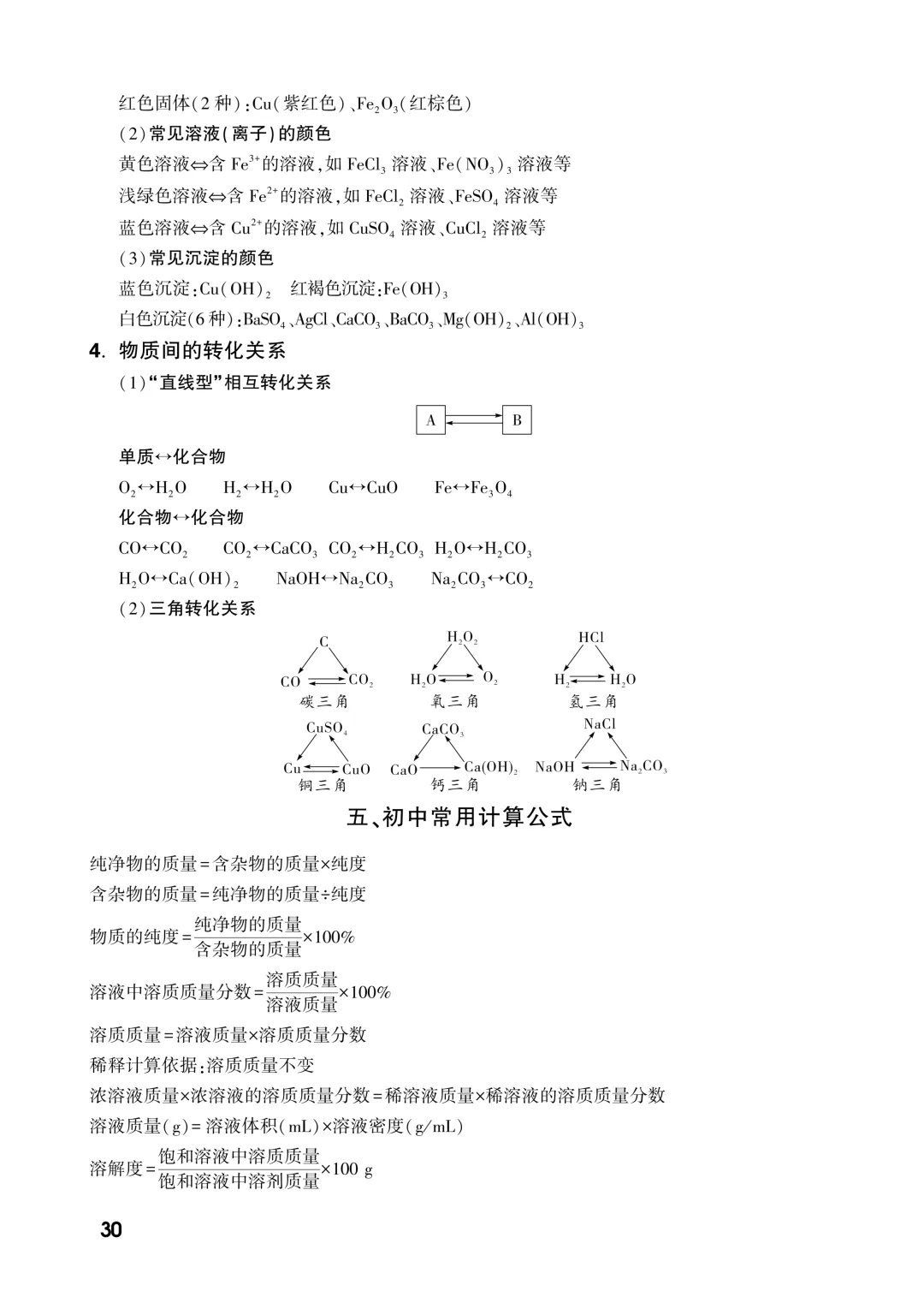 中考知识记背一本通 第162张