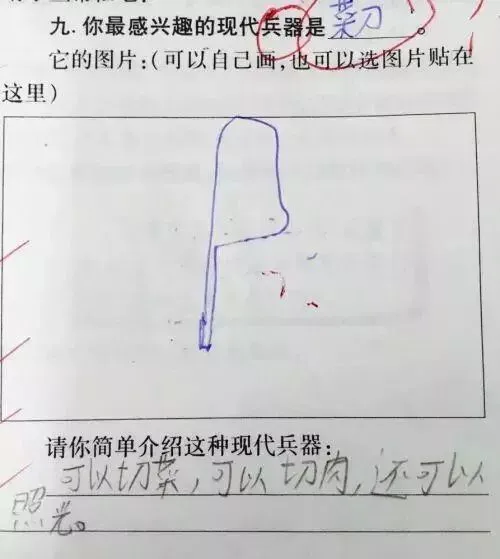 小学期末试卷曝光,哭晕家长!现在的小学生真的上天了~ 第47张
