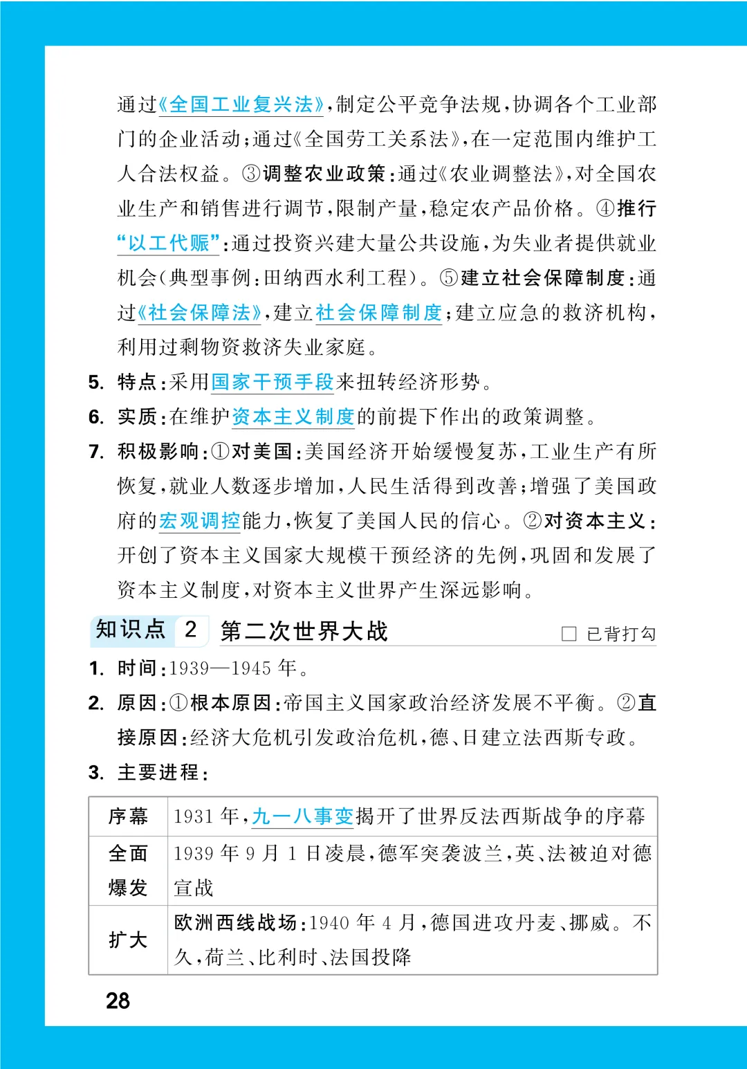 中考知识记背一本通 第224张