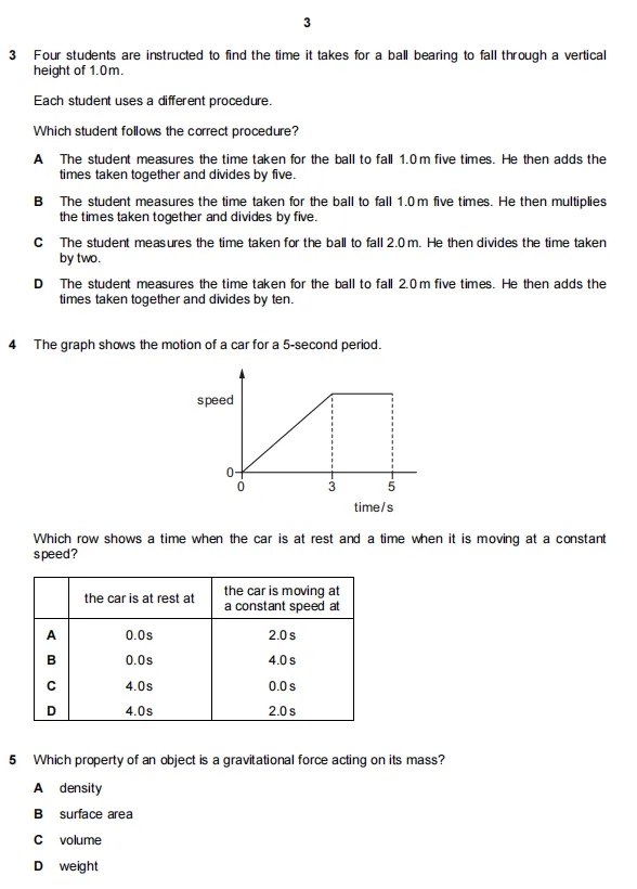 2025年5月大考IGCSE物理真题及答案解析,电子版免费领取 第8张