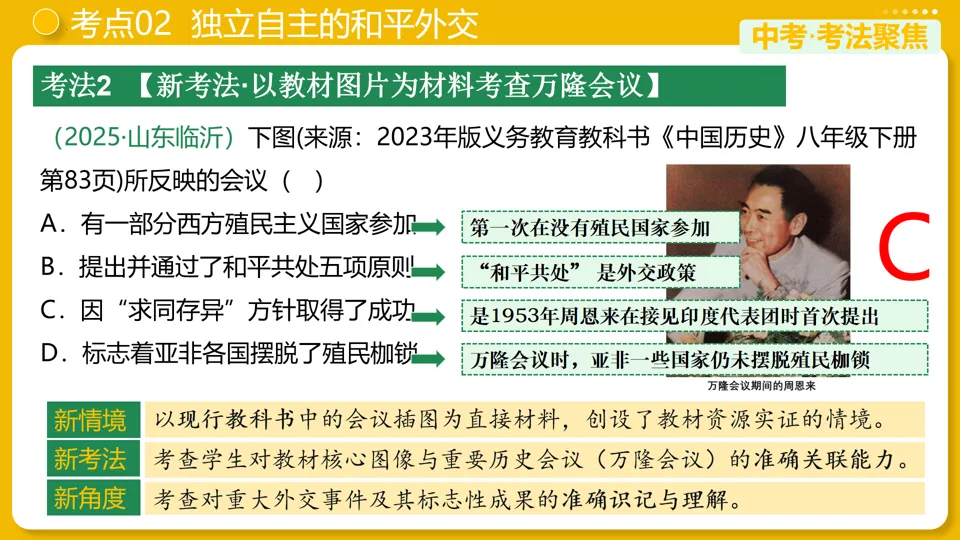 【中考复习】|专题20:国防建设与外交成就 第17张
