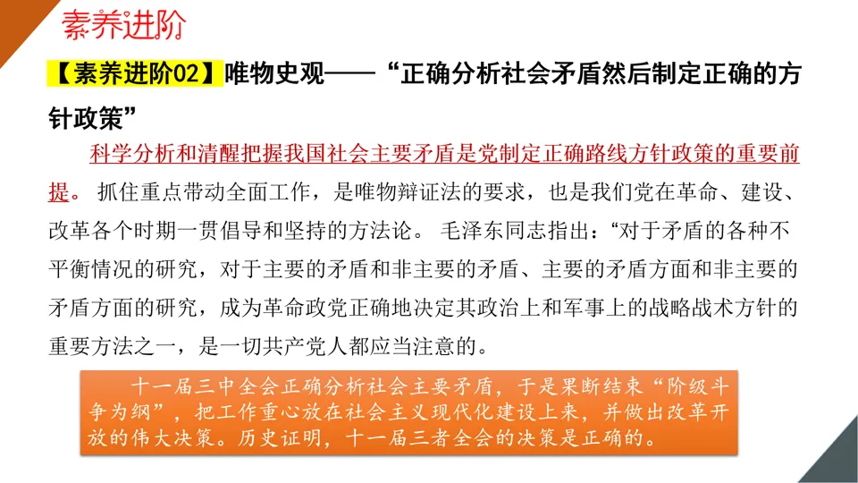 【中考复习】|专题18:中国特色社会主义道路 第29张