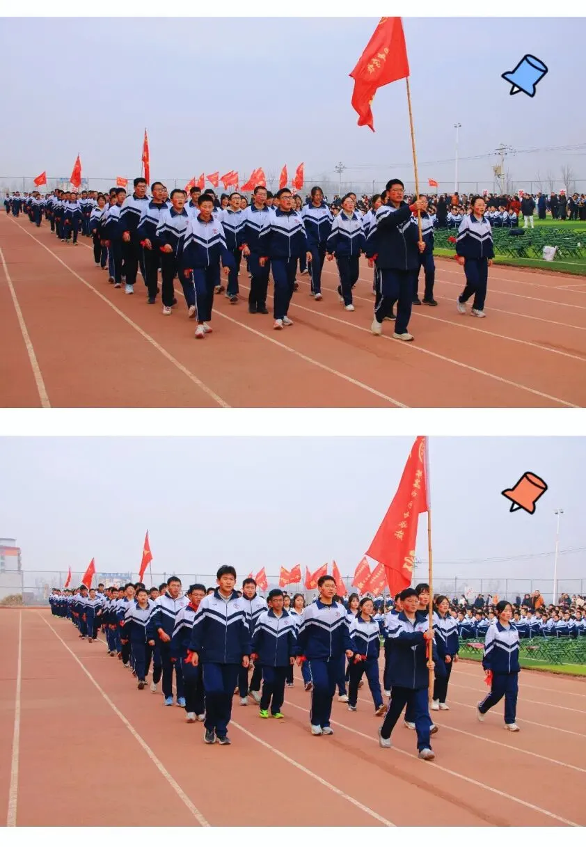 骏马奔腾一百天 冲刺中考铸辉煌——繁峙县杏园中学校2026年百日誓师大会 第19张