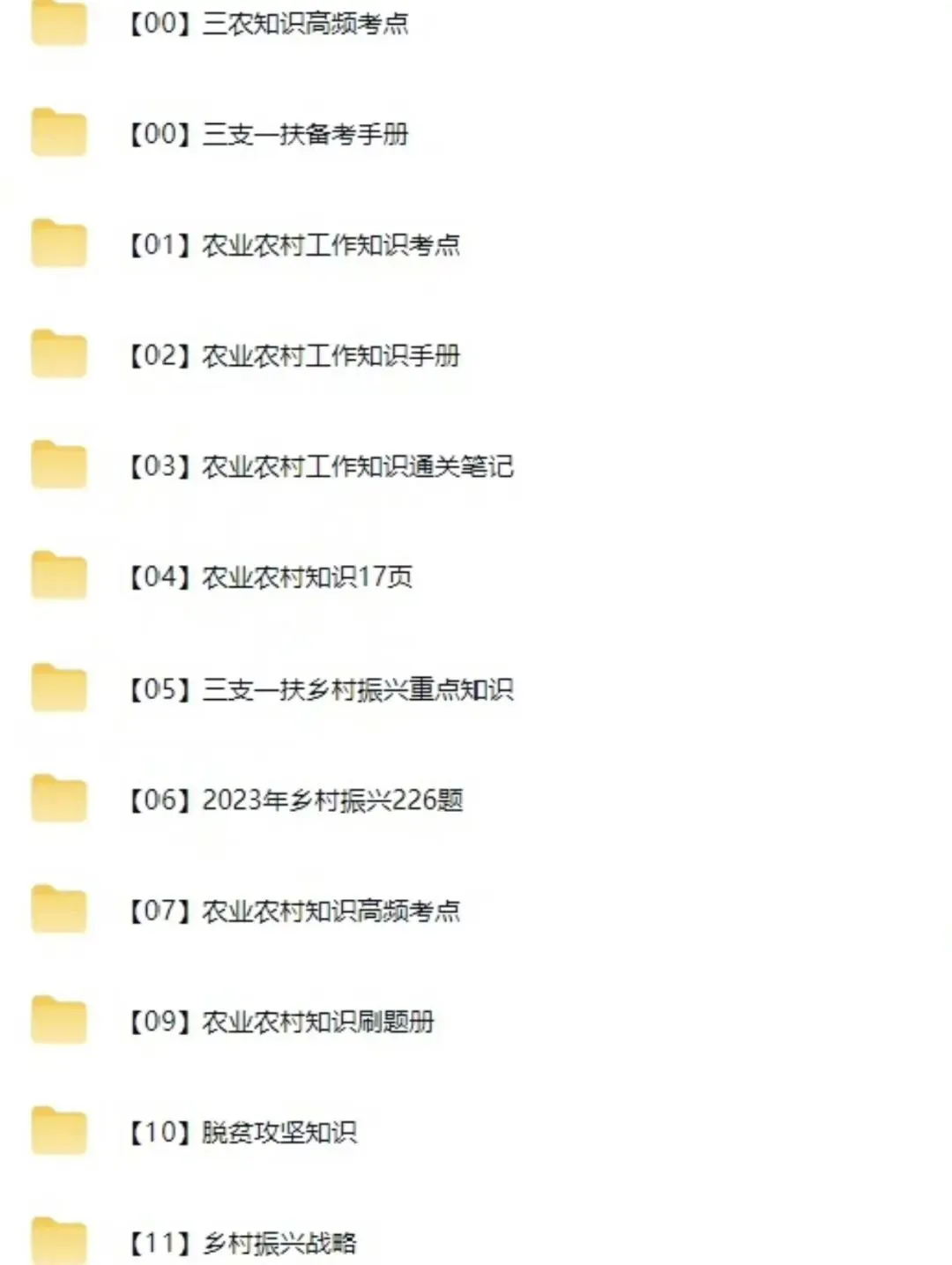 26贵州三支一扶历年真题+三支一扶三农资料包+公基资料+时政等全套备考资料 第2张