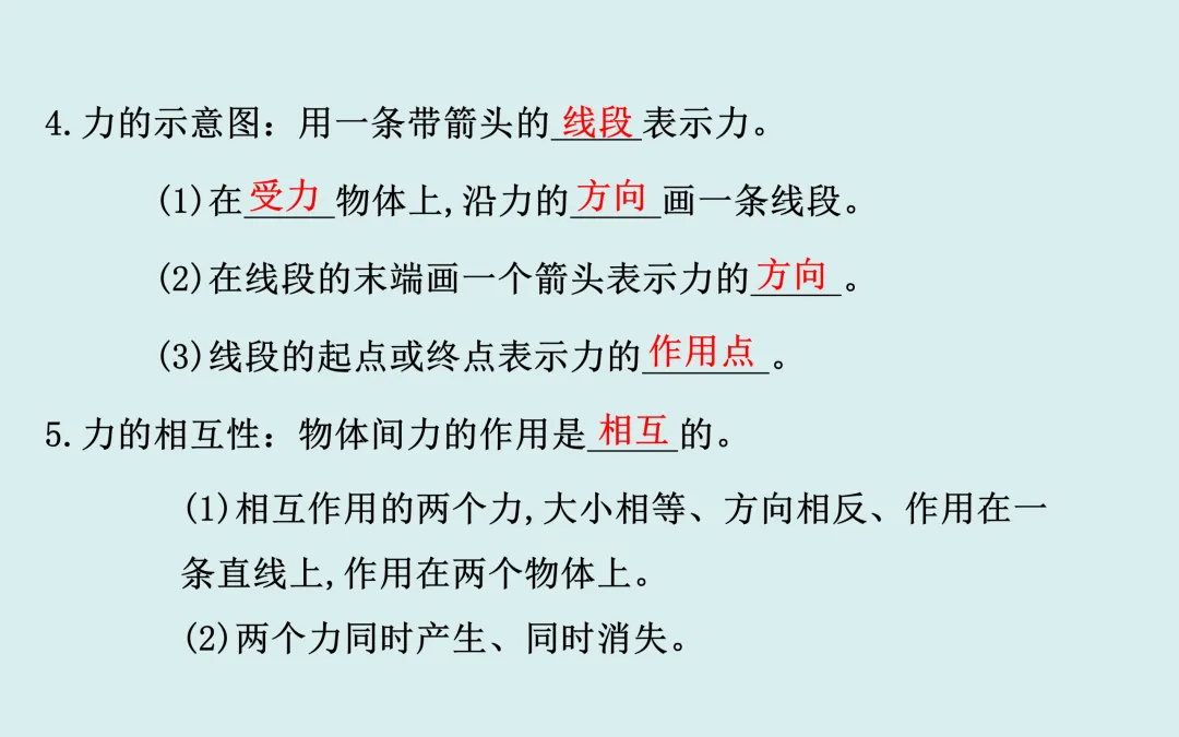 中考复习——第七章《力》课件分享 第3张