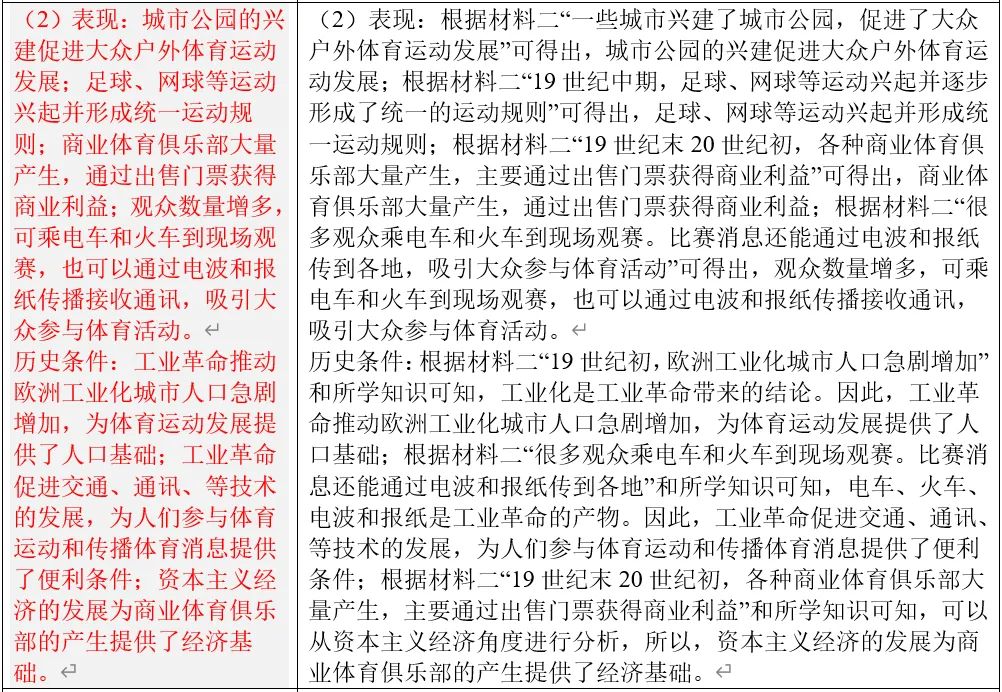 深圳中考历史世界史部分全国真题整理分析 第21张