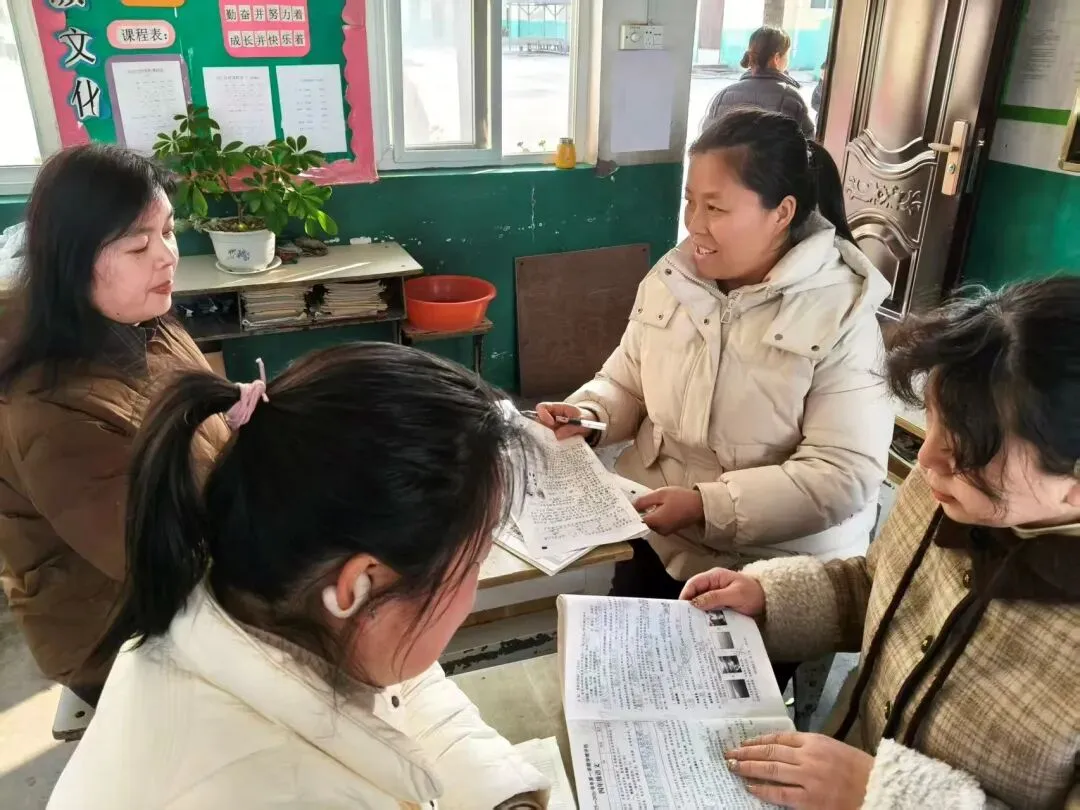 马庄乡张庄学校试卷分析交流活动 第10张