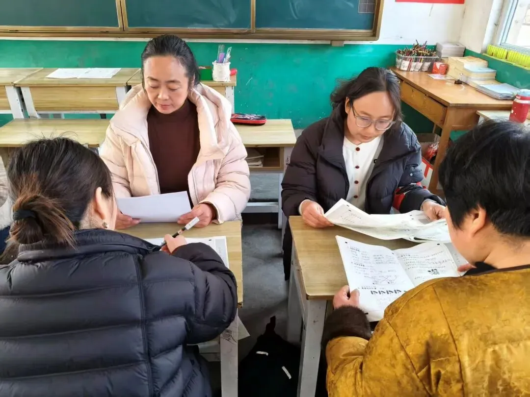 马庄乡张庄学校试卷分析交流活动 第11张