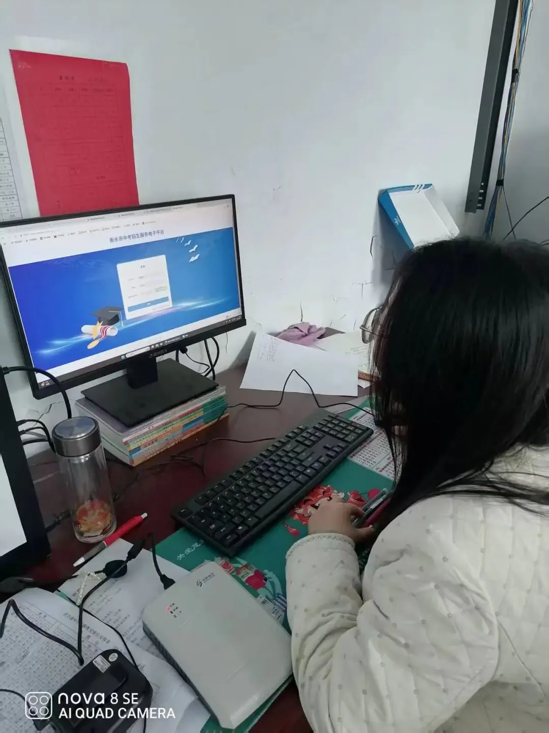 武邑2026年“中考报名模拟演练”进行中. 第5张