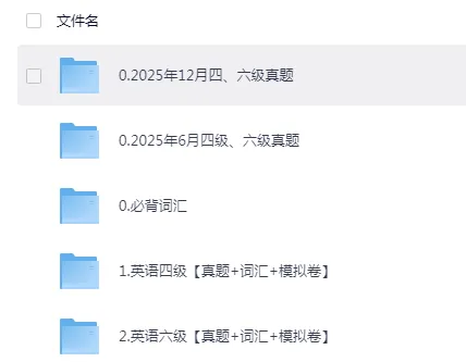 2026年6月英语【六级备考资料】真题试卷电子版+听力+答案解析更新+模拟卷+词汇 第2张