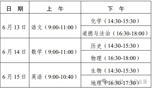 日照市教育局重要通知!事关中考! 第3张