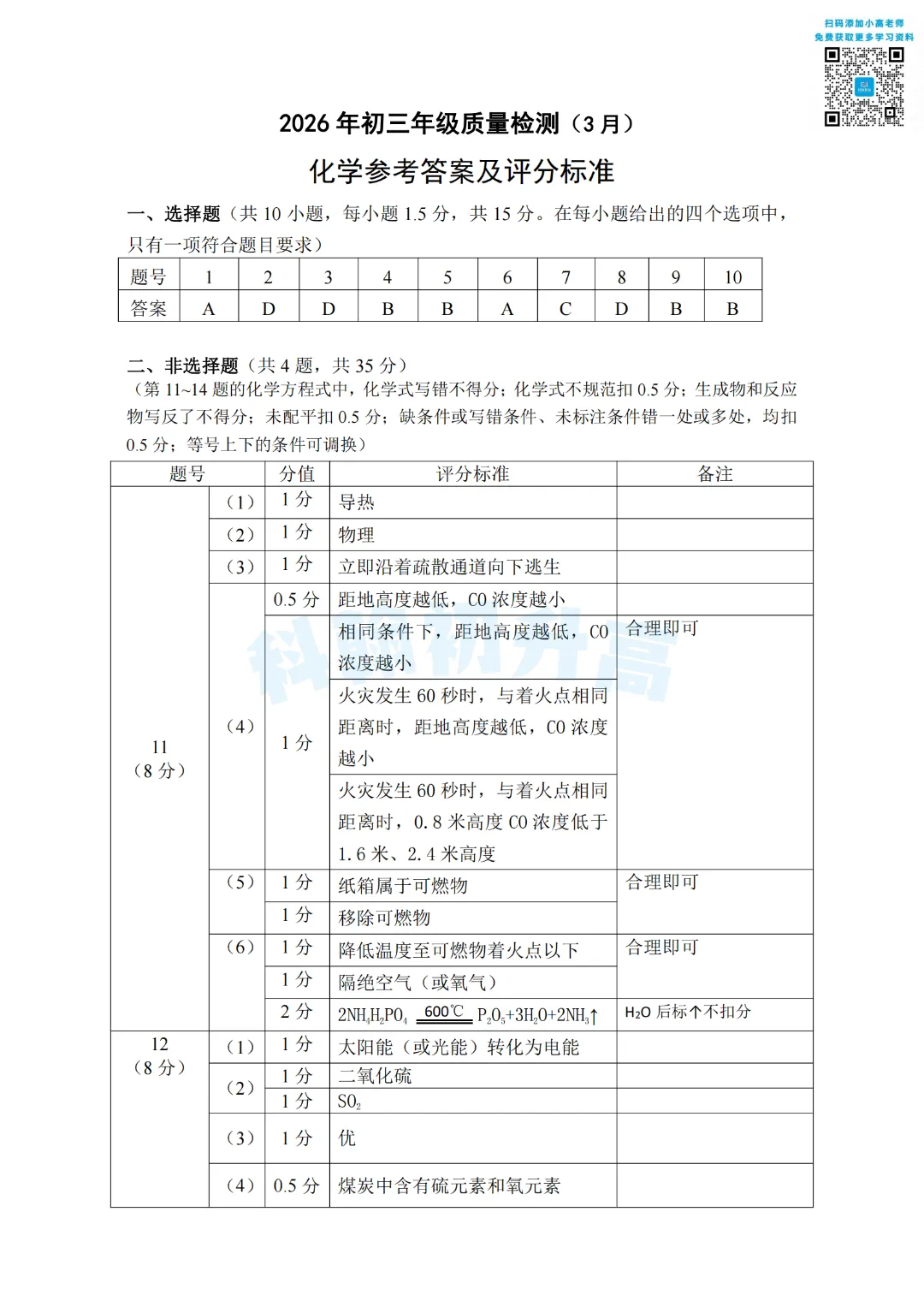 7科齐了!2026深圳34校联考各科试卷+答案公布! 第52张