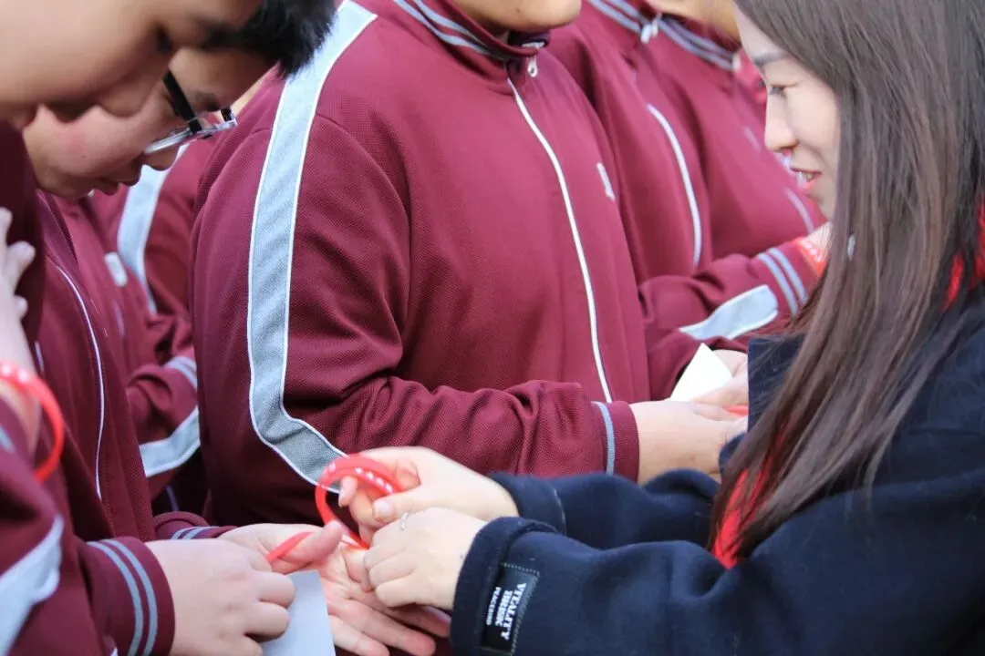 奋战百日,决胜中考——河北联邦外国语学校初中部举行2026届百日誓师大会 第14张