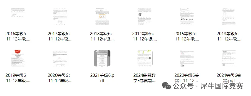 MathKangaroo袋鼠数学竞赛真题,高清完整版! 第7张