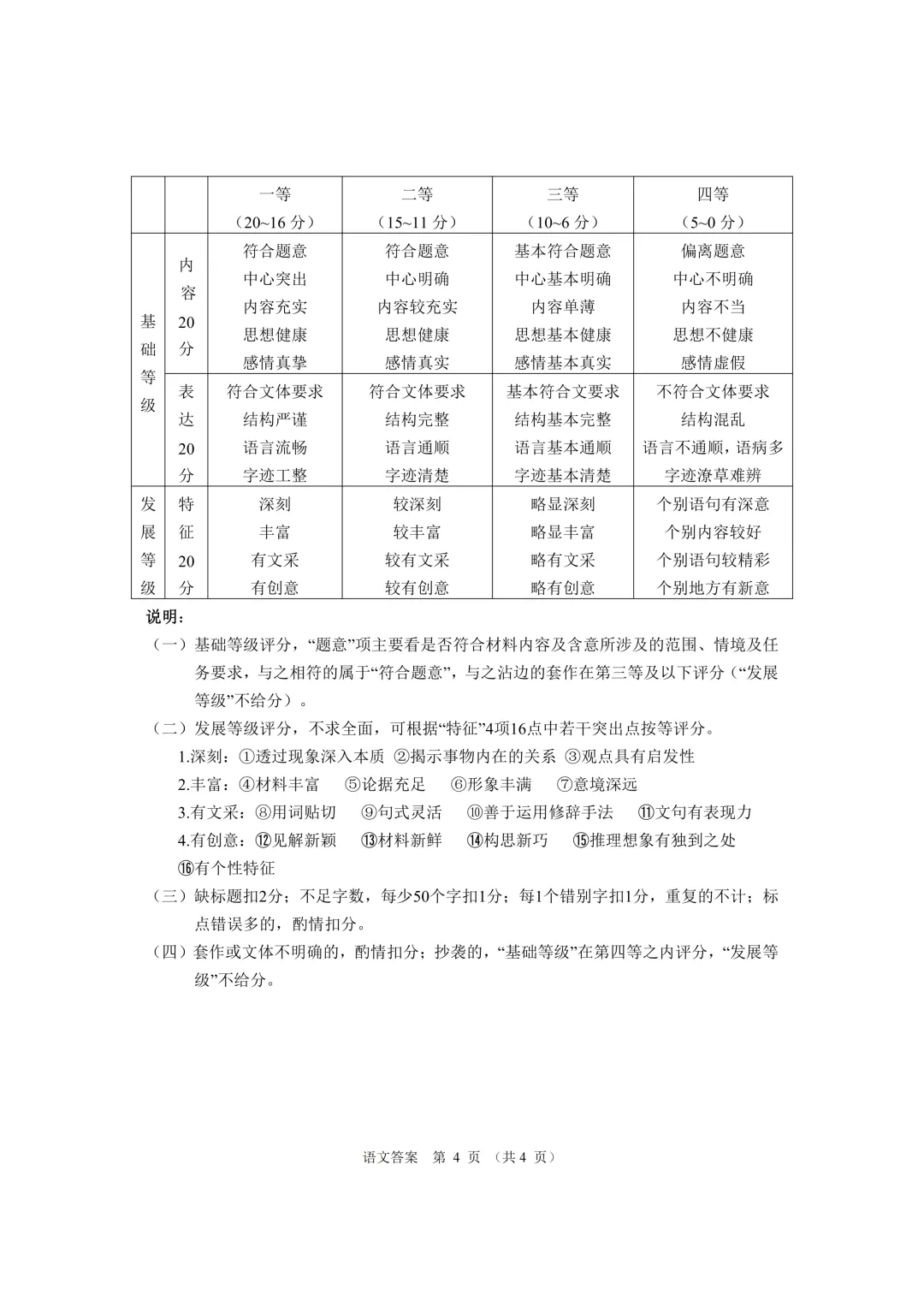 【参考答案】甘肃省2026年第一次模拟考试语文参考答案 第5张
