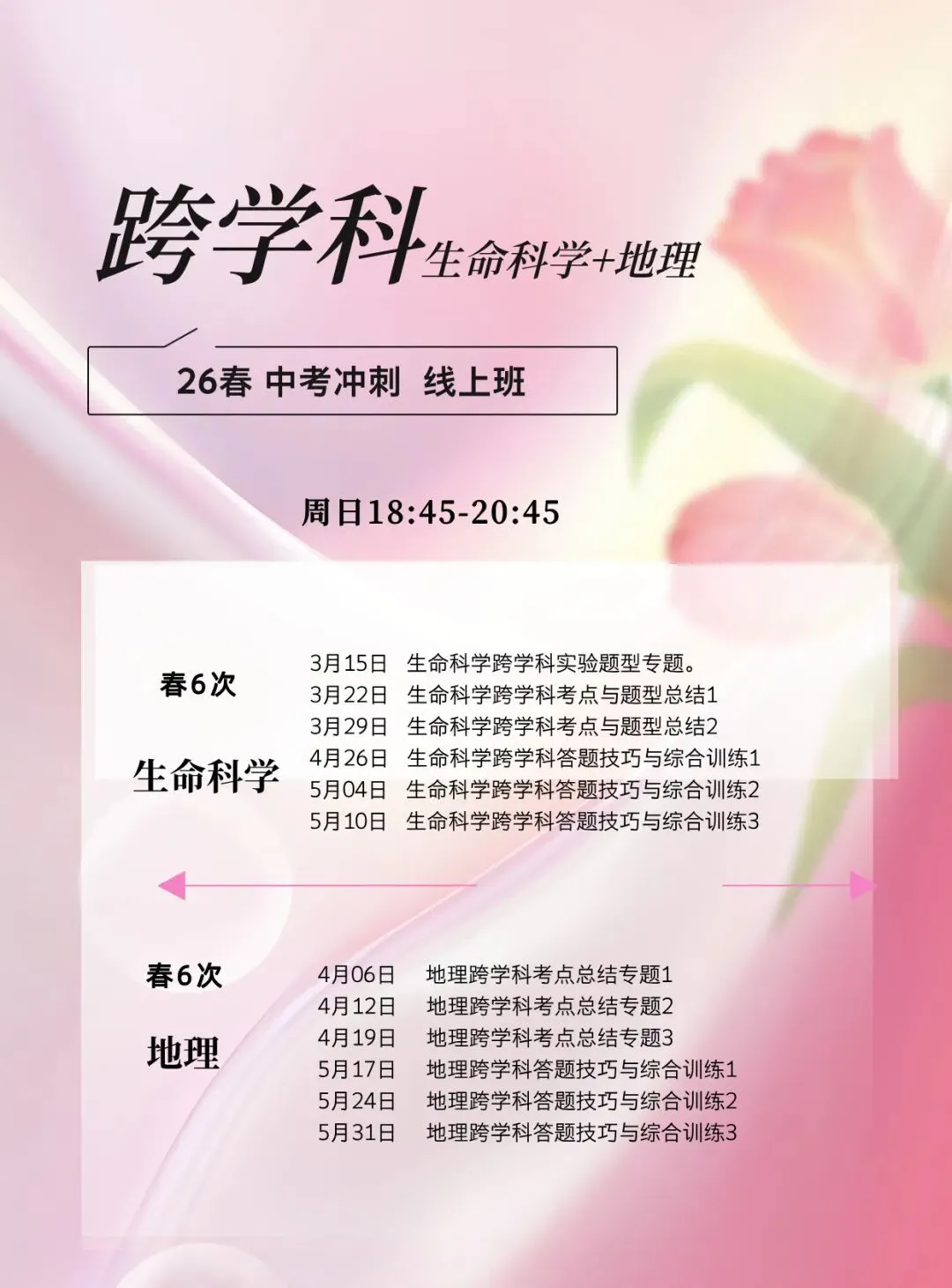 中考历史,道法,跨学科冲刺课程 第3张