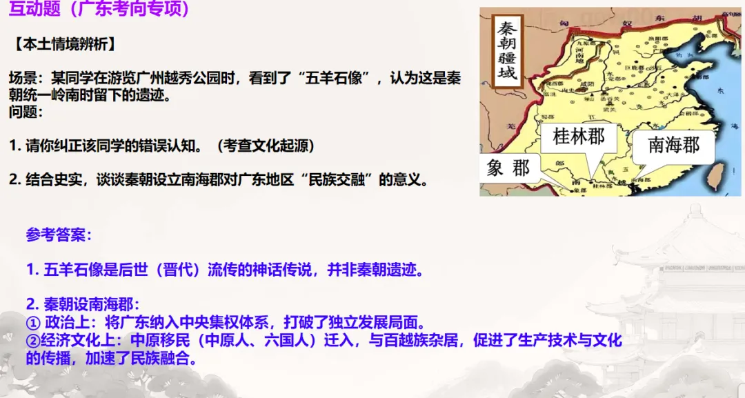 中考历史·二轮复习课件【统一多民族国家的形成与发展】 第22张