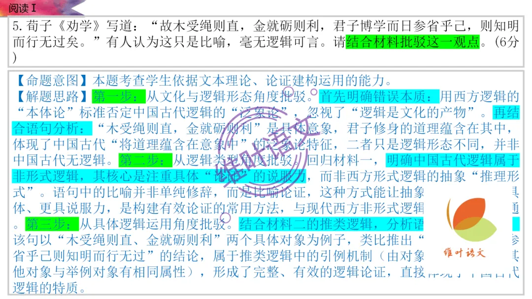 模考讲评 | 2026 年深圳市高三年级第一次调研考试语文讲评,内附高分作文 第27张