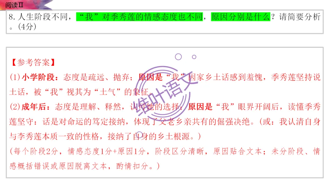 模考讲评 | 2026 年深圳市高三年级第一次调研考试语文讲评,内附高分作文 第49张