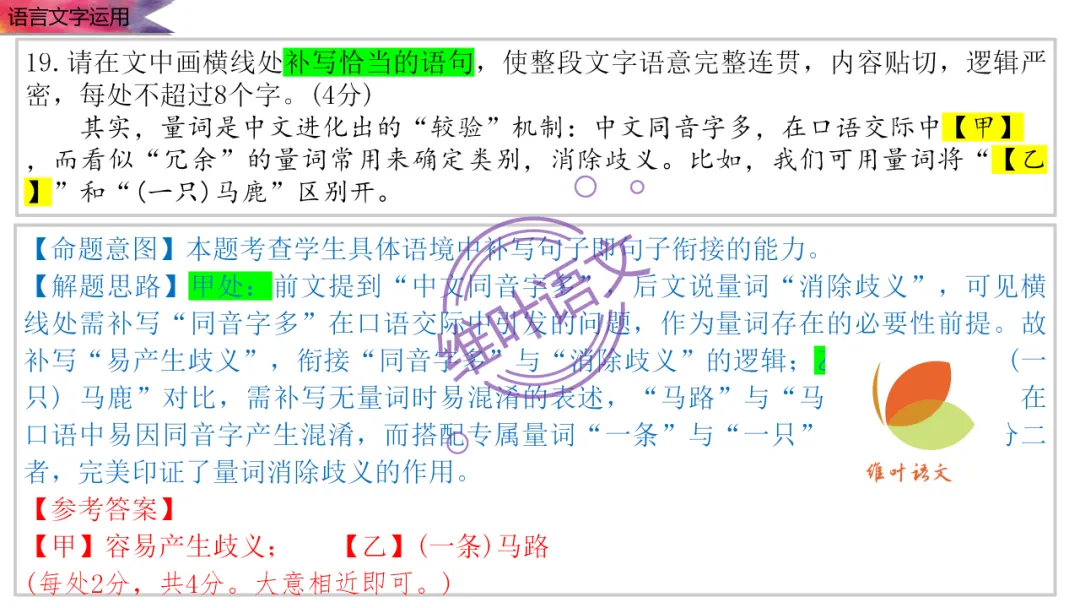 模考讲评 | 2026 年深圳市高三年级第一次调研考试语文讲评,内附高分作文 第97张
