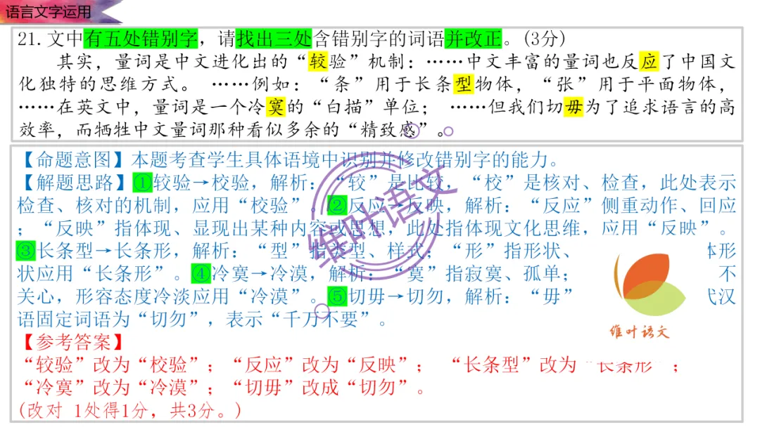 模考讲评 | 2026 年深圳市高三年级第一次调研考试语文讲评,内附高分作文 第103张