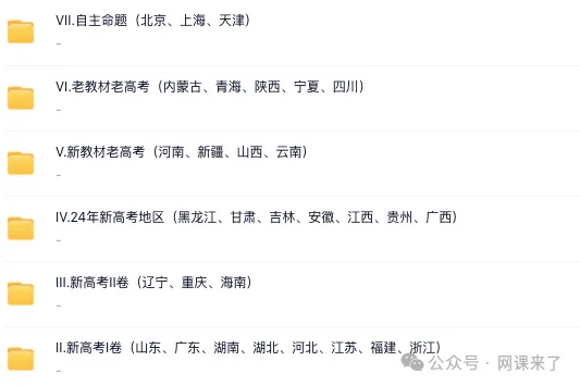 2026高中网盘群|高中网课、教辅、试卷、讲义 | 全科全年级 第37张