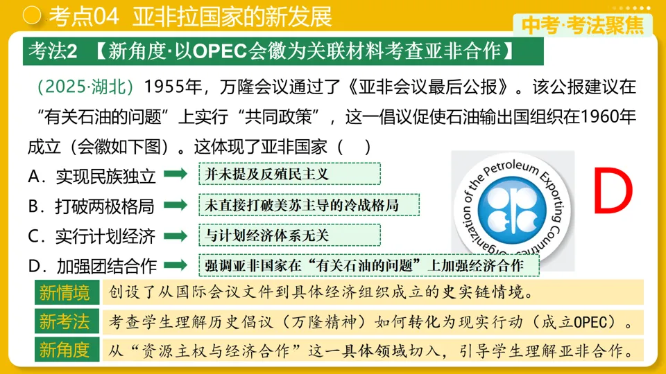 【中考复习】|专题31:二战后的世界变化 第24张