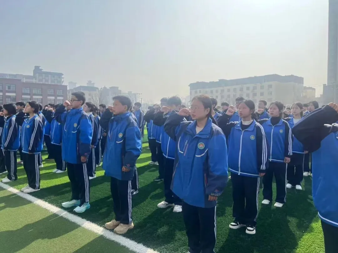 百日砺剑 击鼓出征 师生同心 决胜中考——柳公权中学2026年百日誓师大会圆满举行 第14张