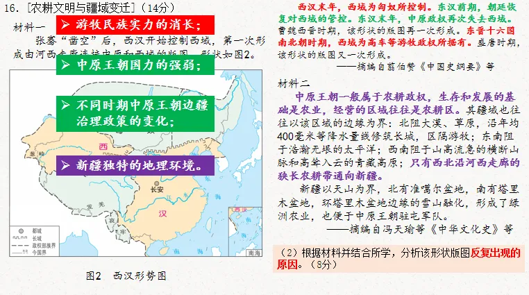 高考历史真题解析/2024年湖北卷/非选择题 第15张
