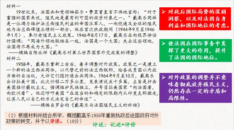 高考历史真题解析/2024年湖北卷/非选择题 第24张