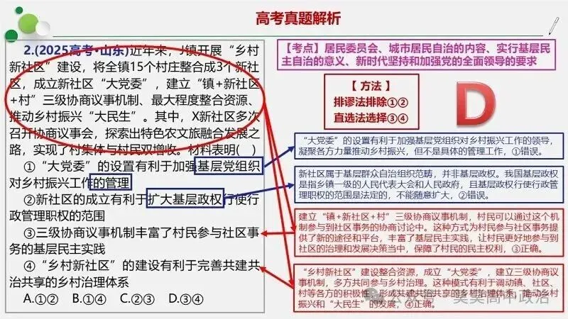 选择题答题一般技巧、方法与经典高考真题分模块针对训练-2026版 第19张