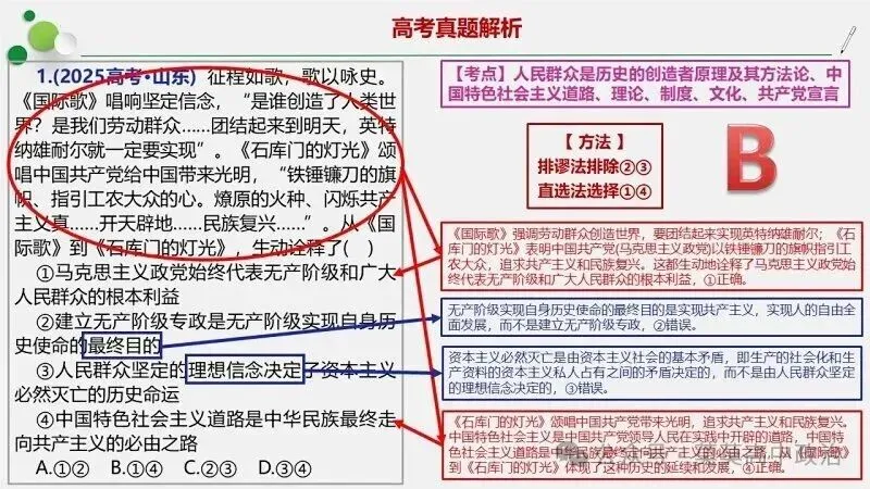 选择题答题一般技巧、方法与经典高考真题分模块针对训练-2026版 第22张