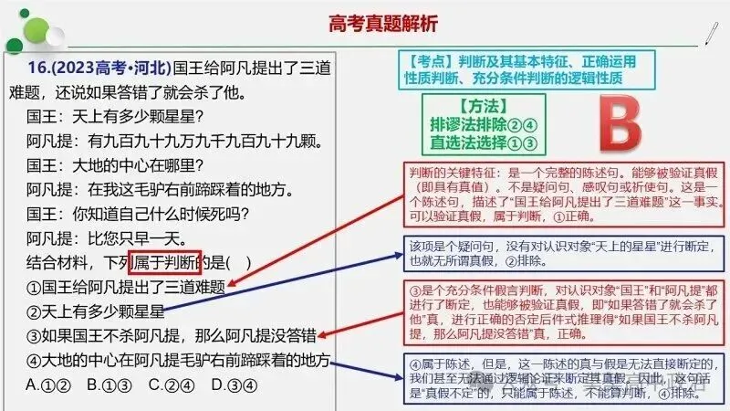 选择题答题一般技巧、方法与经典高考真题分模块针对训练-2026版 第34张