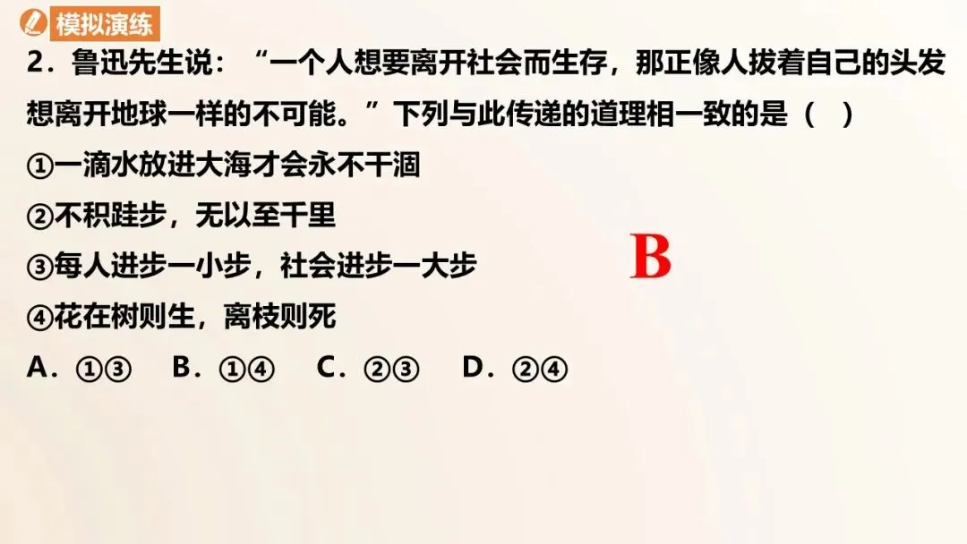 2026年中考道德与法治一轮单元复习课件(6册23单元) 第16张