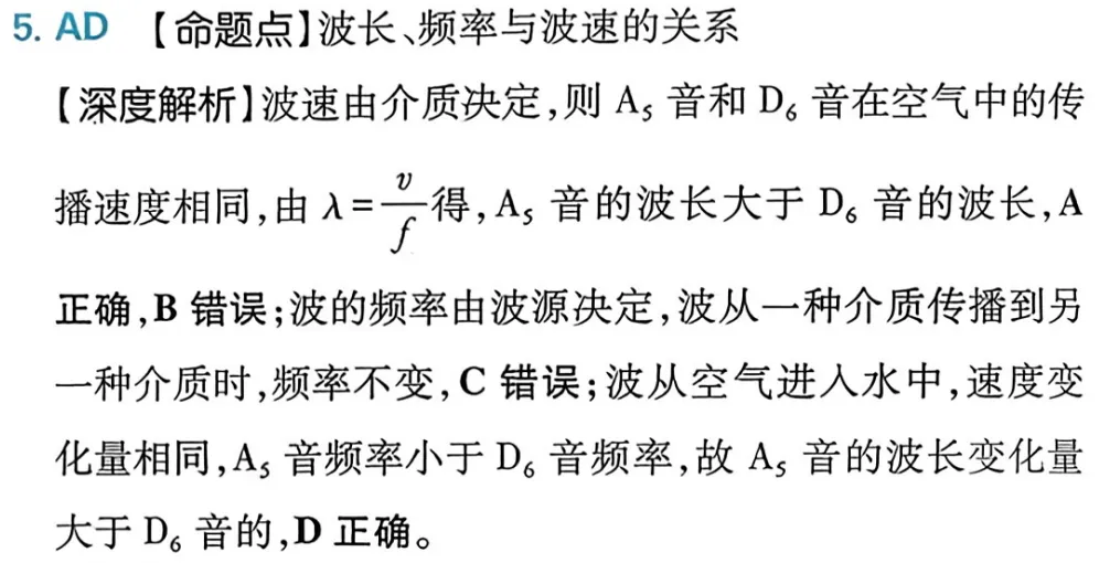 近三年高考物理真题分类练:机械振动与机械波(2023-2025年真题) 第17张