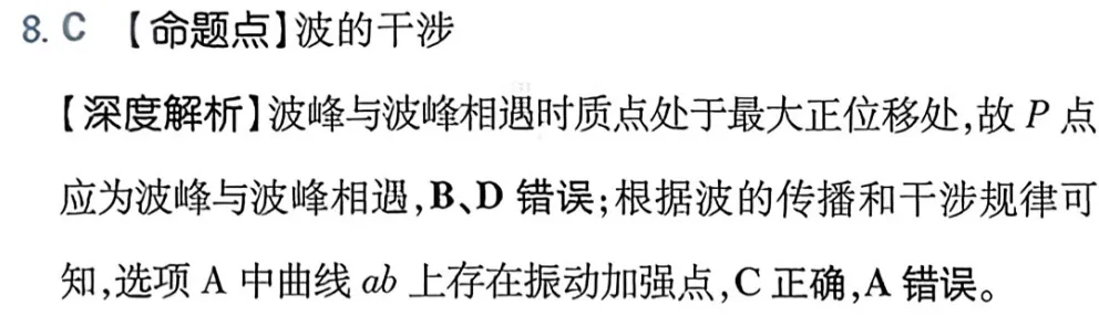 近三年高考物理真题分类练:机械振动与机械波(2023-2025年真题) 第21张