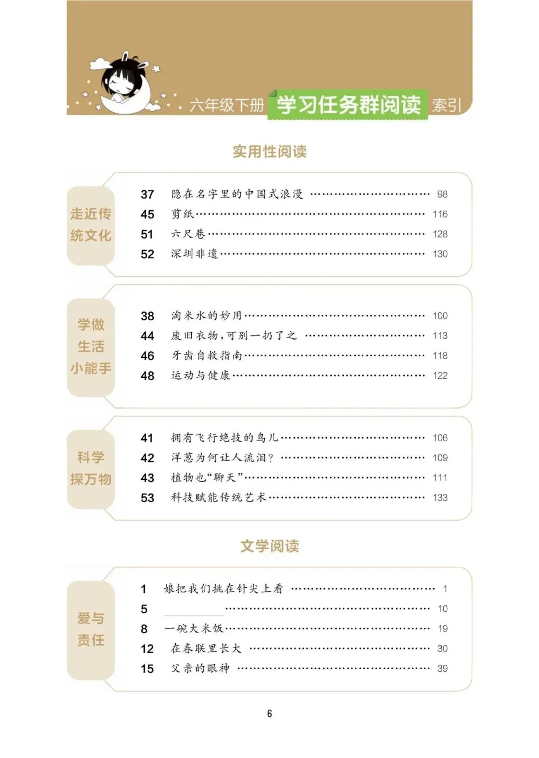 【资料整理】阅读真题60篇六年级下册语文(含答案85页) 第8张