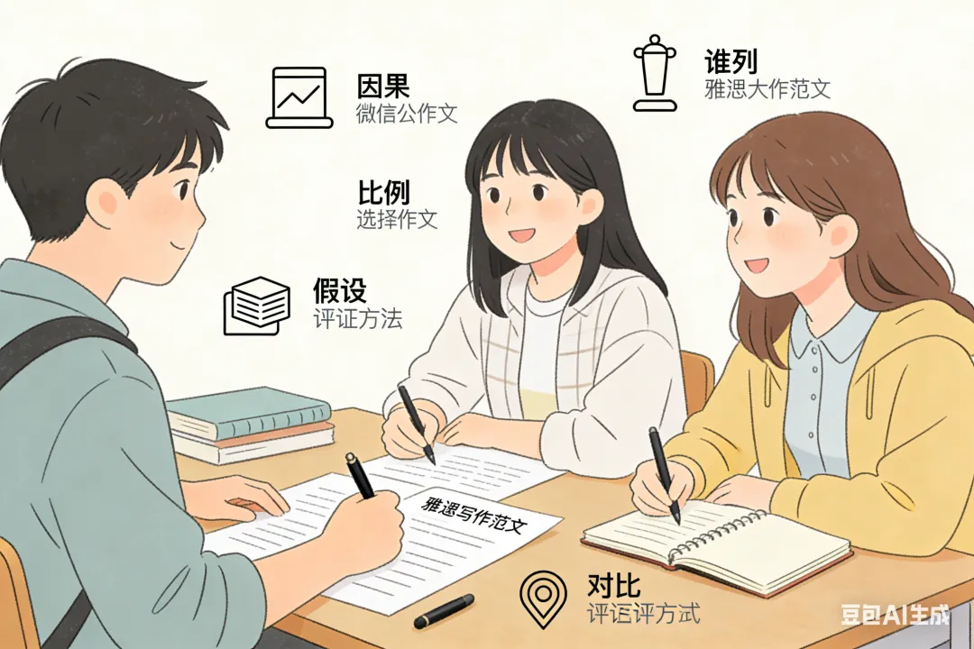 雅思大作文主体段4大论证方法|附真题段落示例,小白也能快速上手 第1张