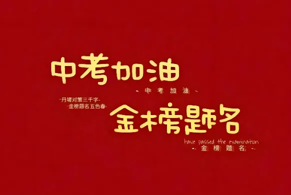 对于想要放弃中考学生说的话 第2张