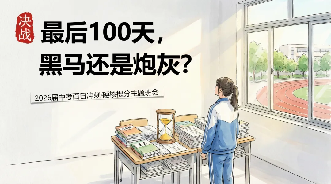 中考百天冲刺班会课:没有虚无缥缈的鸡汤,只有字字见血的真相. 第1张