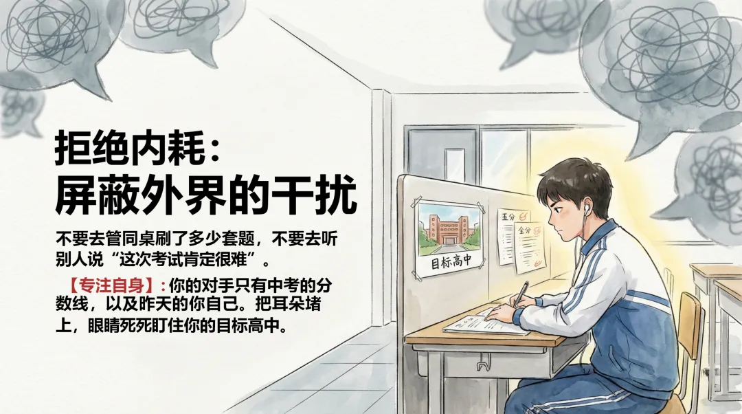 中考百天冲刺班会课:没有虚无缥缈的鸡汤,只有字字见血的真相. 第11张