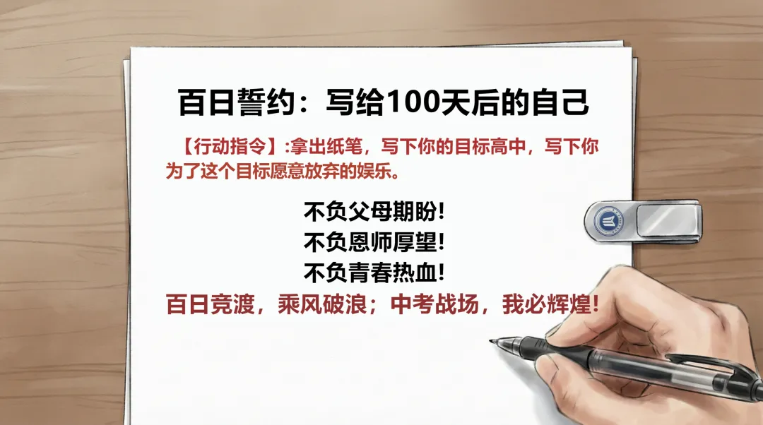 中考百天冲刺班会课:没有虚无缥缈的鸡汤,只有字字见血的真相. 第13张