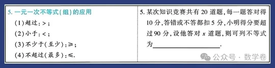 2026中考数学知识要点 第11张