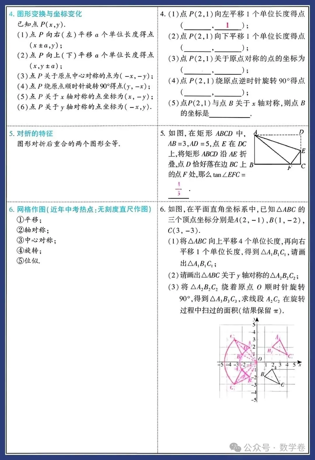 2026中考数学知识要点 第47张