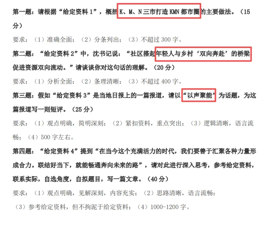 剖析真题,助力申论作文速提10分 第1张