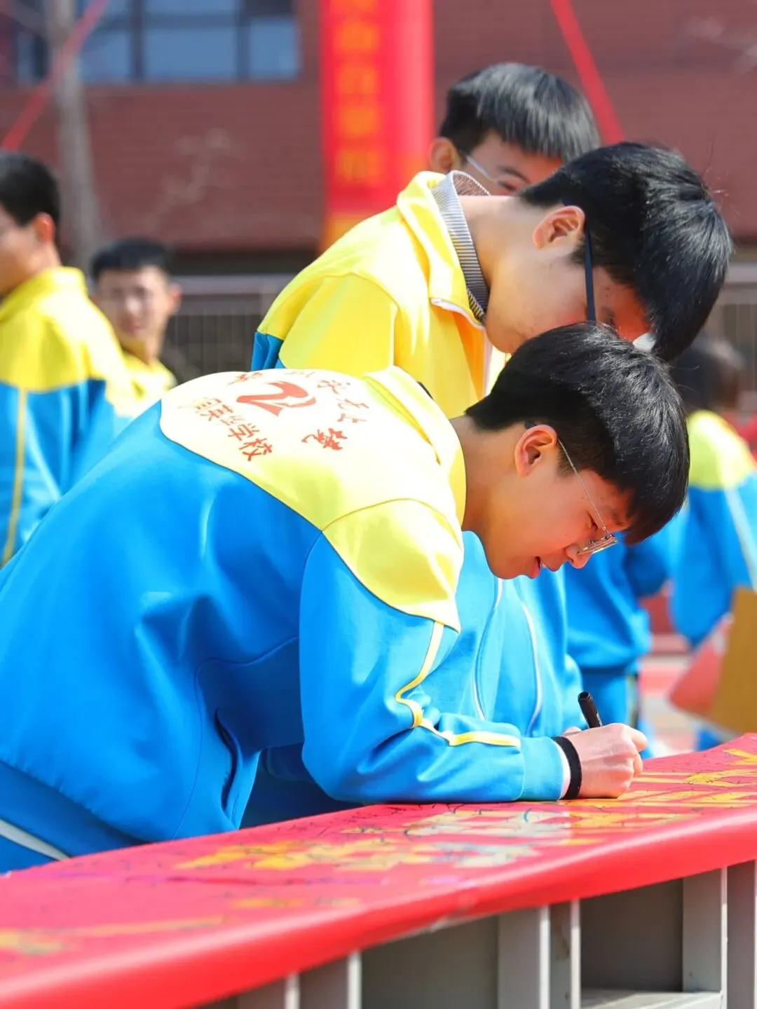 开战!英华少年策马燃百日,踏风而上,中考必胜! 第114张