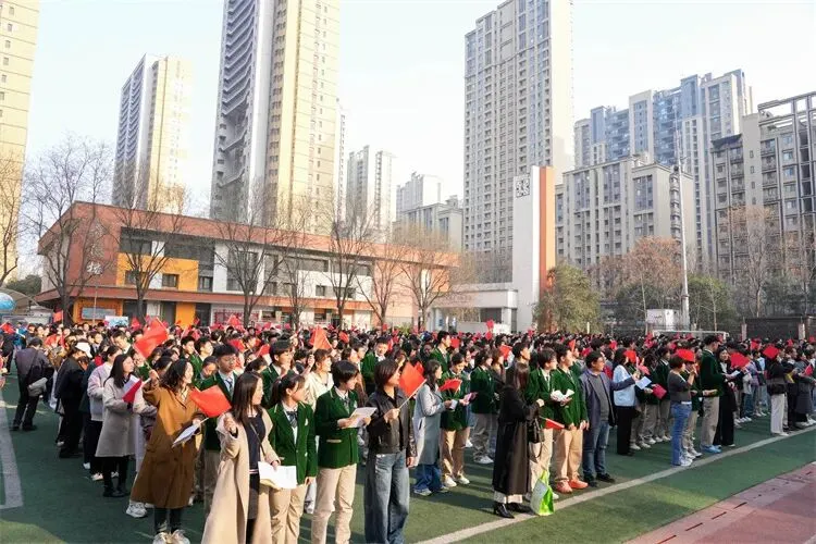 【新闻】同心筑梦百日 聚力决胜中考----我校2026届九年级中考百日誓师大会圆满举行 第55张