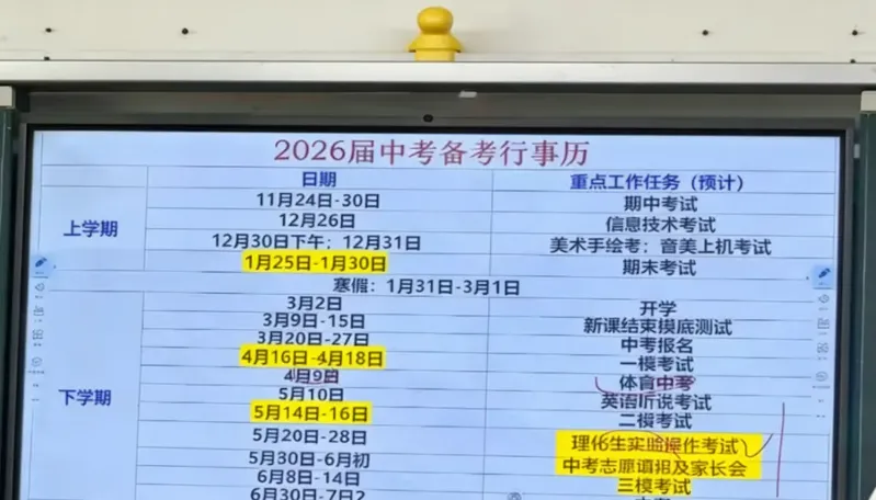 定了!2026东莞中考一模4月开考,东华时间官宣!这份备考攻略家长必看 第2张
